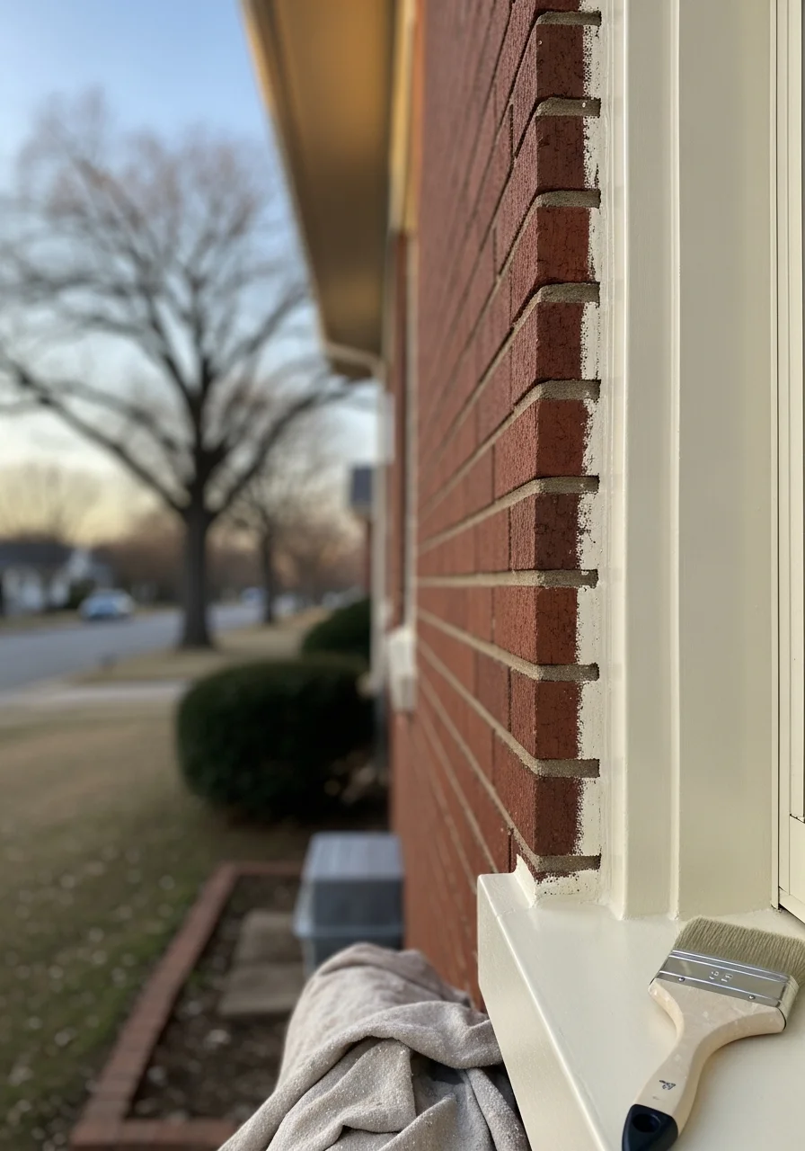 Detail of quality craftsmanship on a Bartlesville residential project.
