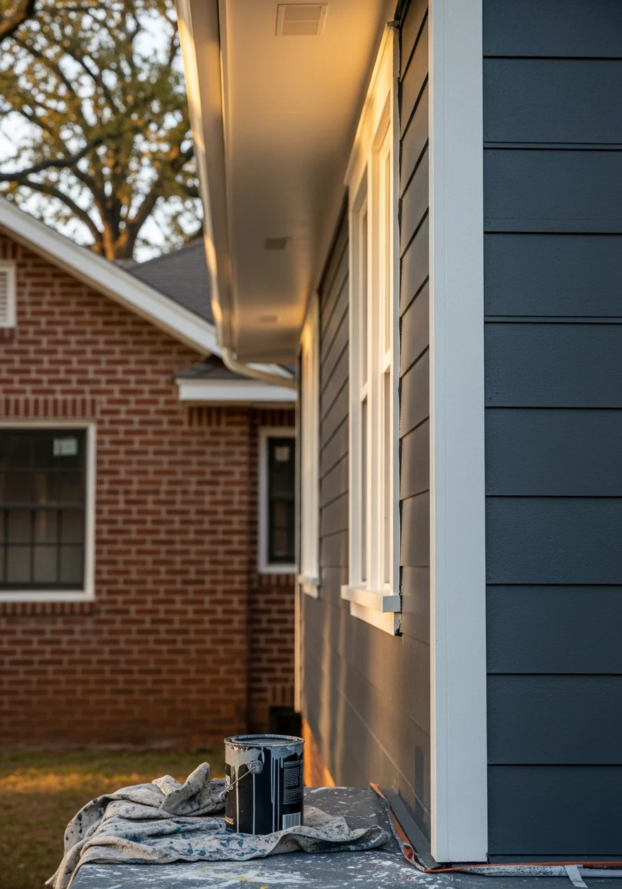 Professional workmanship detail from a Claremore property project.