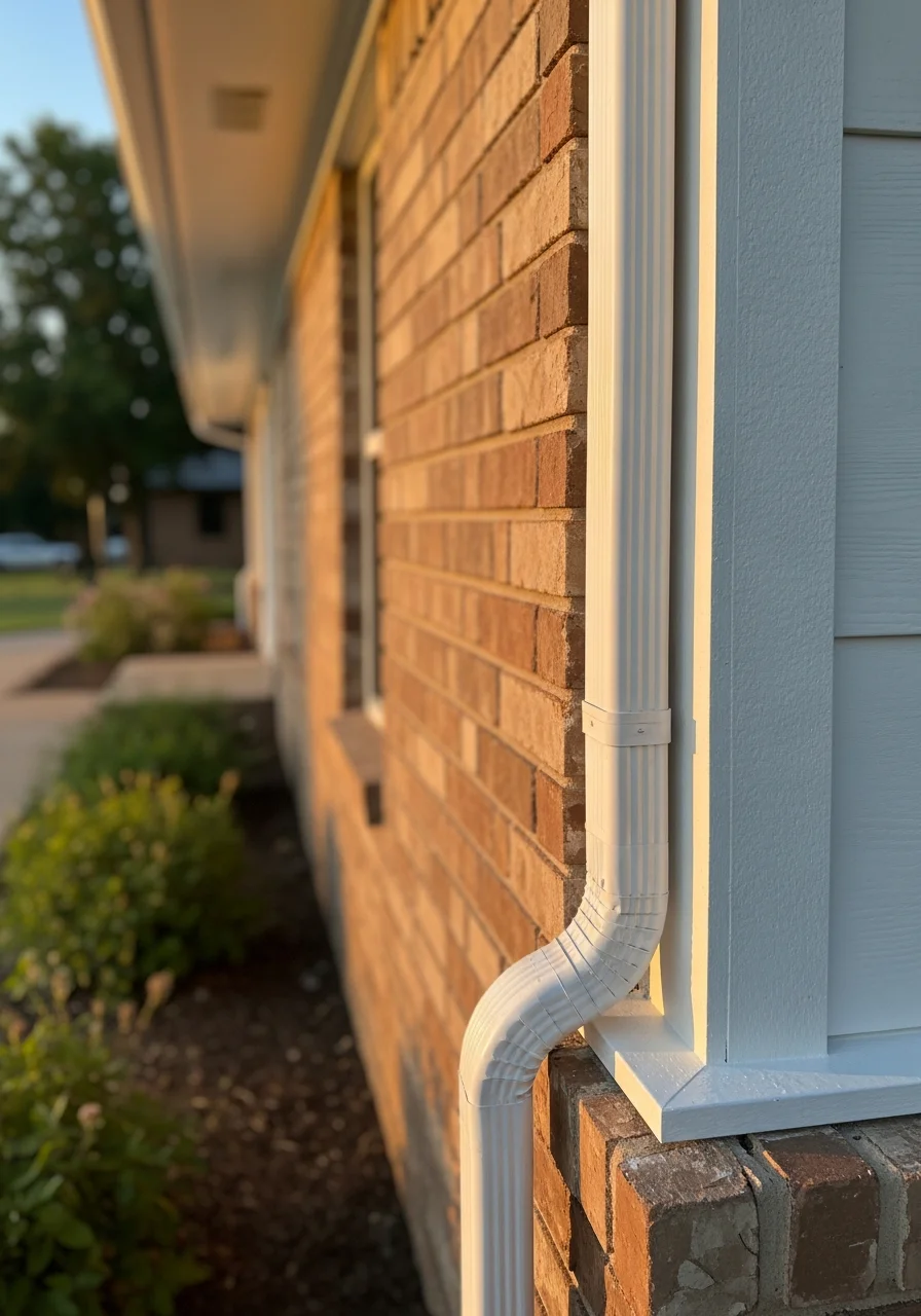 Close-up of quality workmanship on a residential project in northeastern Oklahoma.
